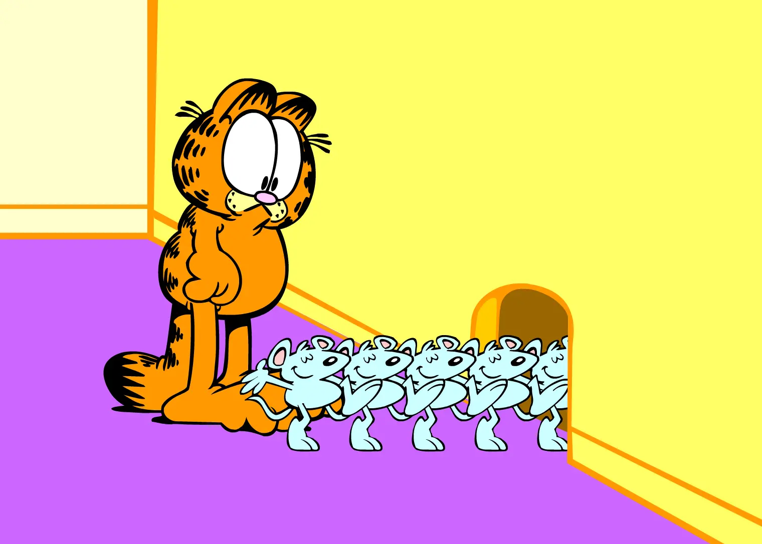 Garfield's Twelve Days of Christmas - day 12