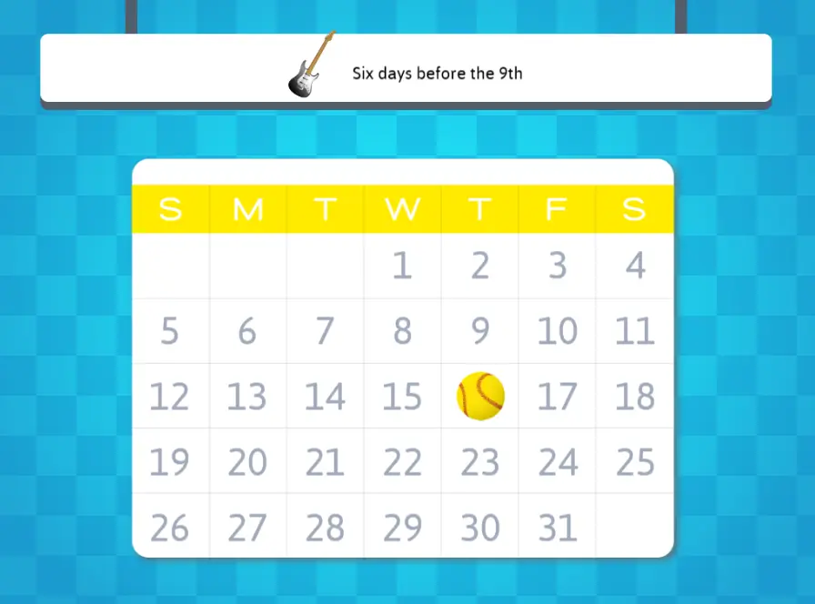 The Calendar Game