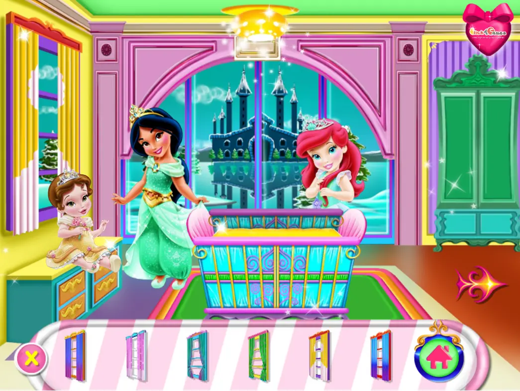 Baby Princesses Bedroom Decor