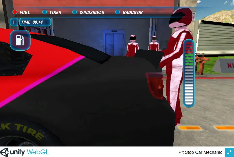 Pit Stop Stock Car Mechanic