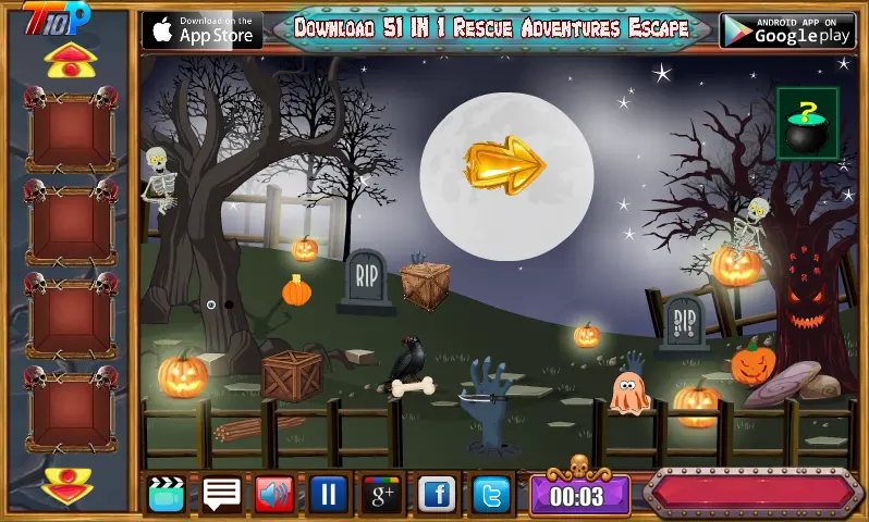 Halloween Escape From Cemetery