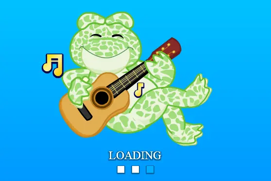 Webkinz "I Love Being a Spotted Frog" Preloader