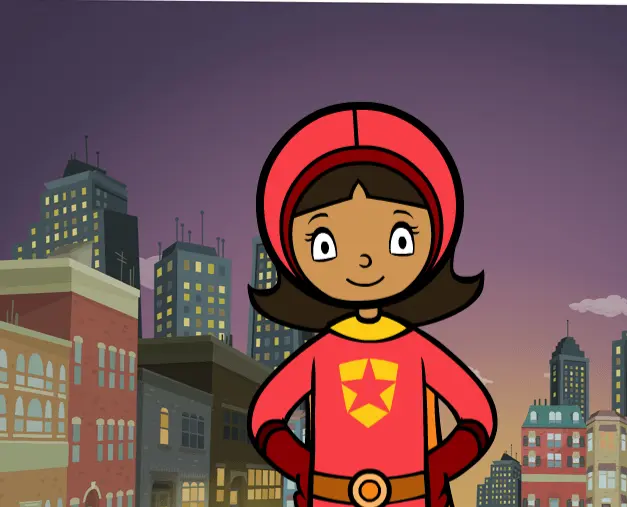 WordGirl Homepage Animation