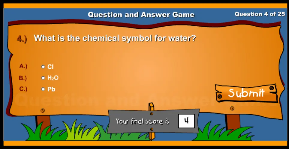 Thirstin's Question and Answer Game