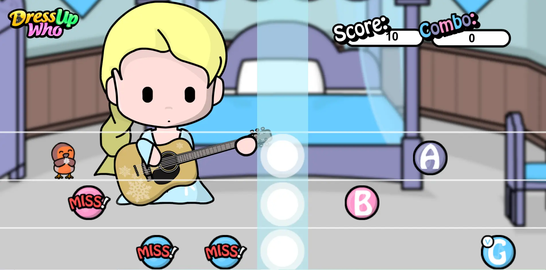 The Ice Princess' Guitar Dreams