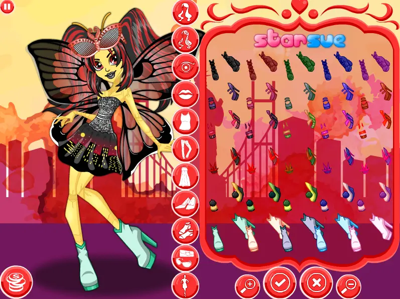 Monster High Boo York Boo York a Monsterrific Musical!: Luna Mothews Dress Up