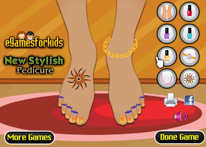 New Stylish Pedicure