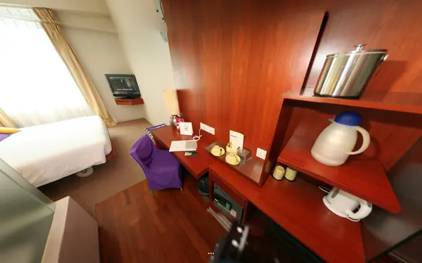 Gallery Hotel Singapore: Room Entrance (360 Pano)
