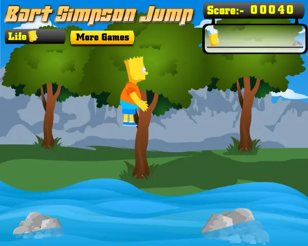 Bart Simpson Jump