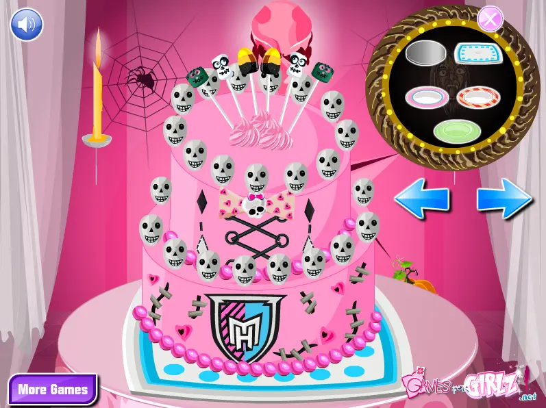 Monster High Cake Deco