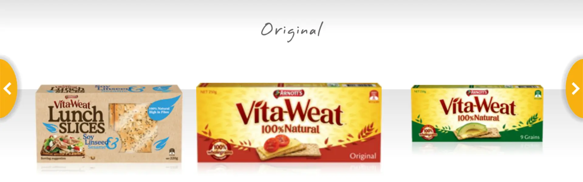 Arnott's Products: Vita-Weat