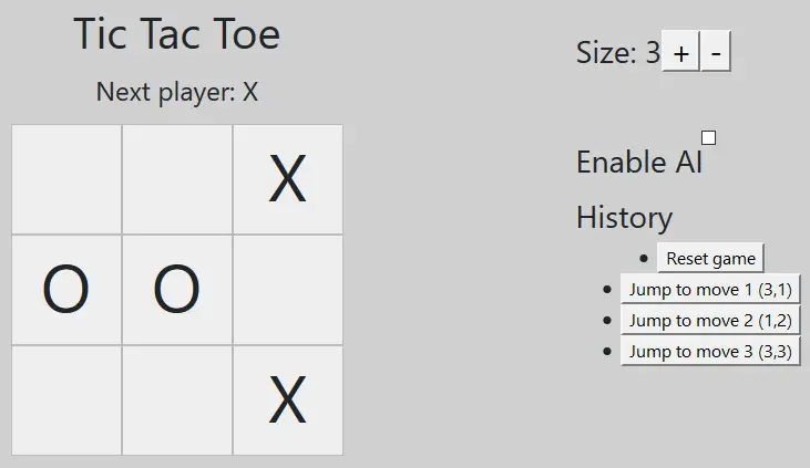 Tic Tac Toe