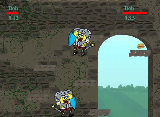 Sponge Bob: Knight's tournament