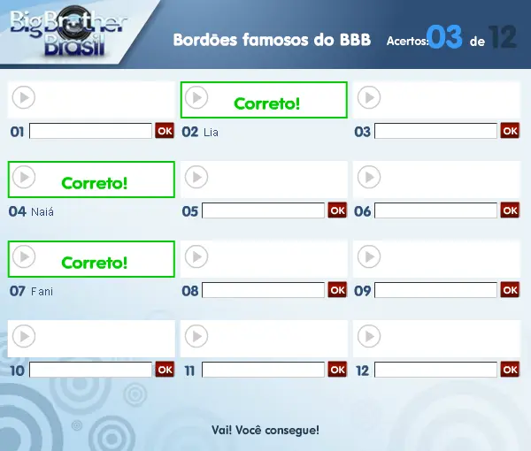 Audiopops: Bordões famosos do BBB