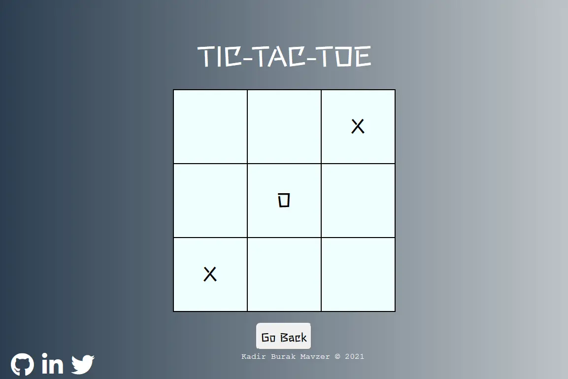 Tic-Tac-Toe