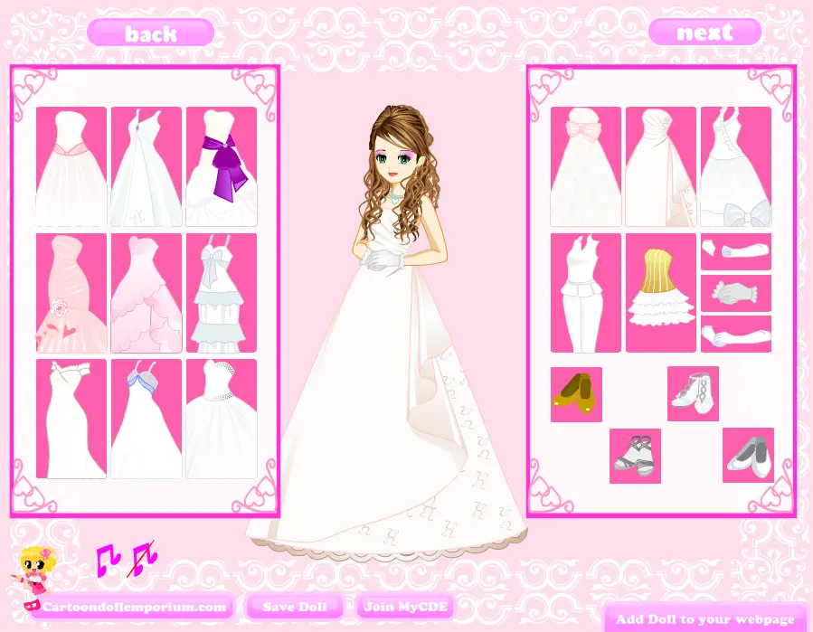 Wedding Day Dress Up