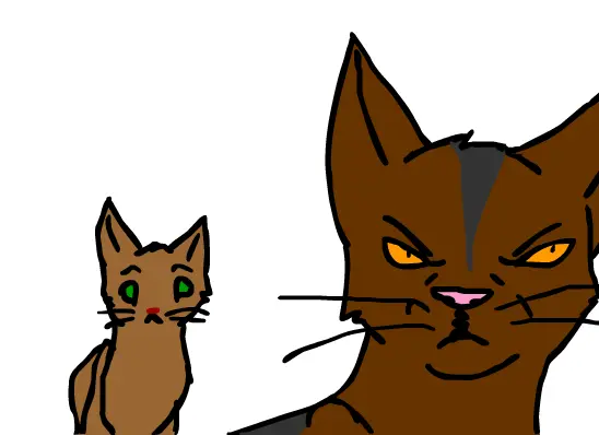 Tigerclaw and Mousefur
