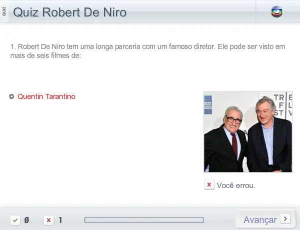 Quiz Robert De Niro