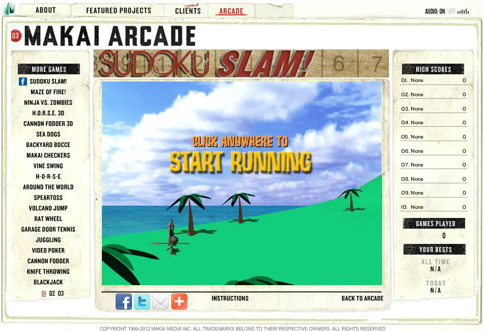 Makai Media Inc. microsite