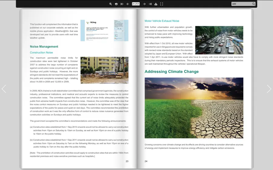 National Environment Agency Annual Report 2009/2010
