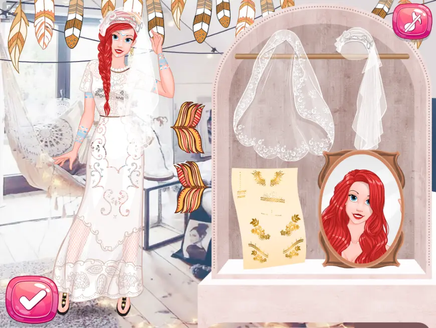 Princess Coachella Inspired Wedding