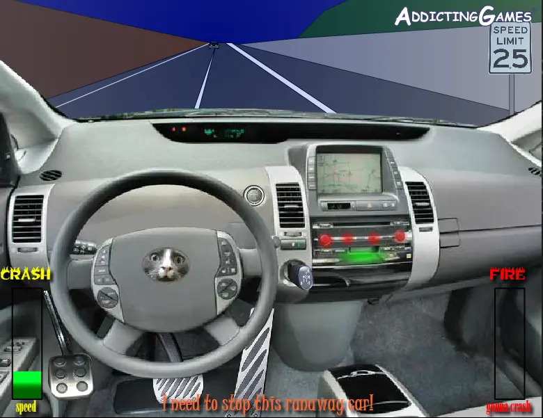 Escape the Speeding Car
