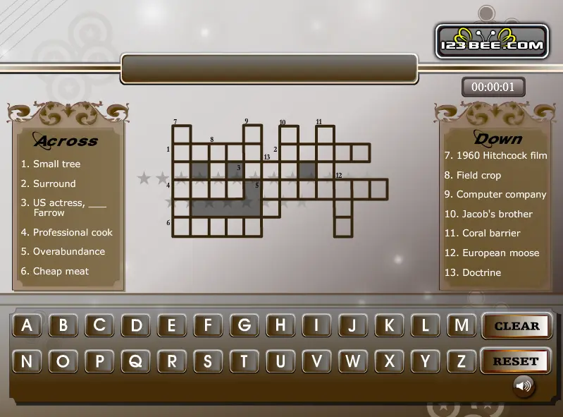 Crossword Game Play - 57