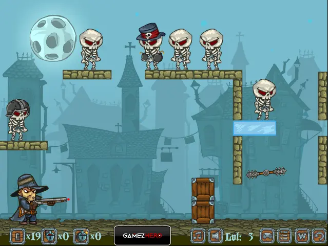 Van Helsing vs Skeletons 2