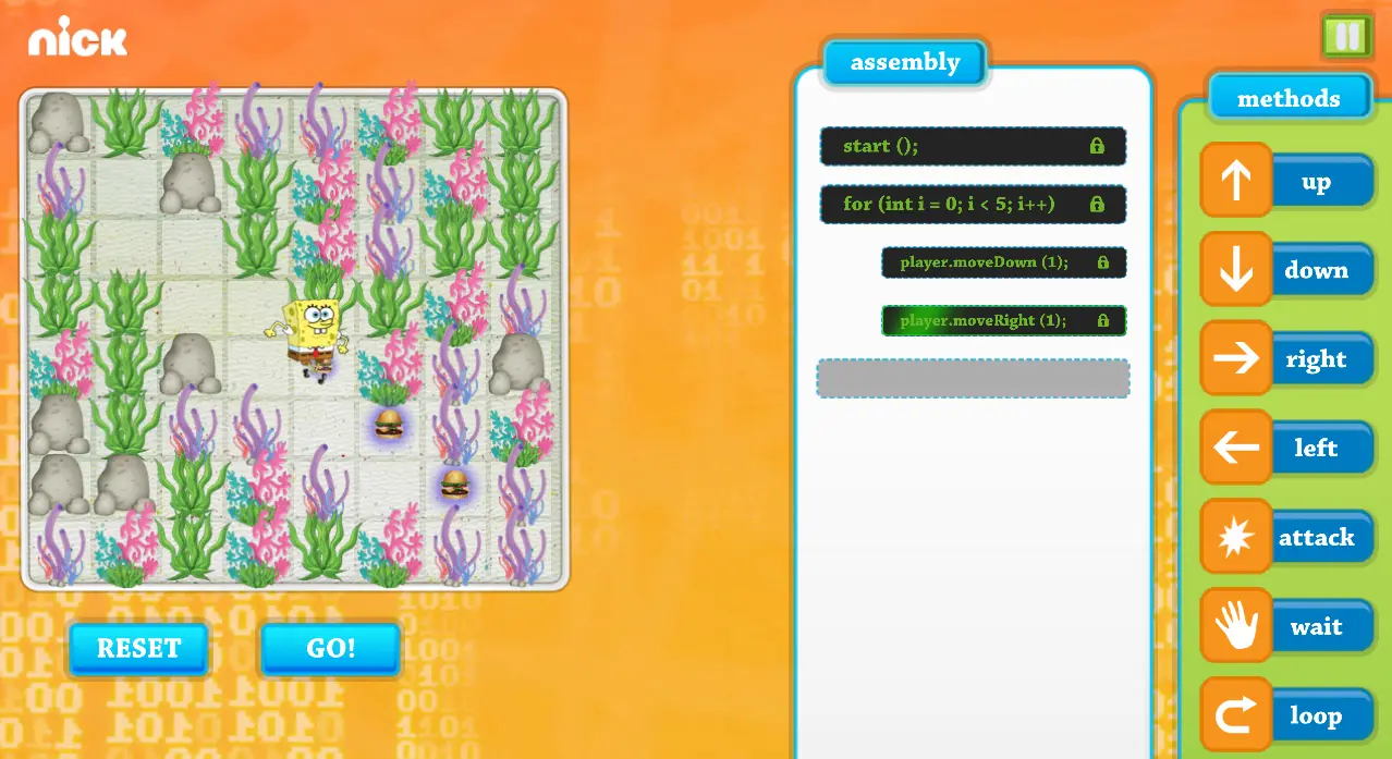 Nickelodeon Coding KickOff