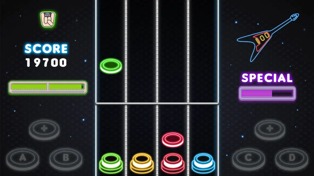 Neon Guitar