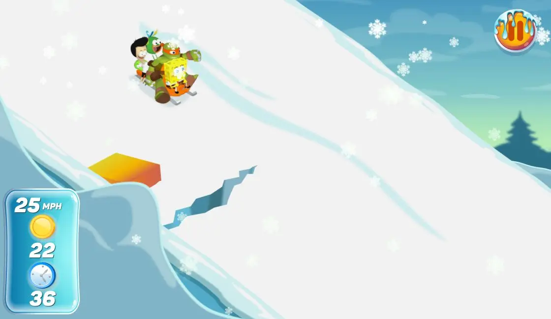Nickelodeon Winter Games BobSled