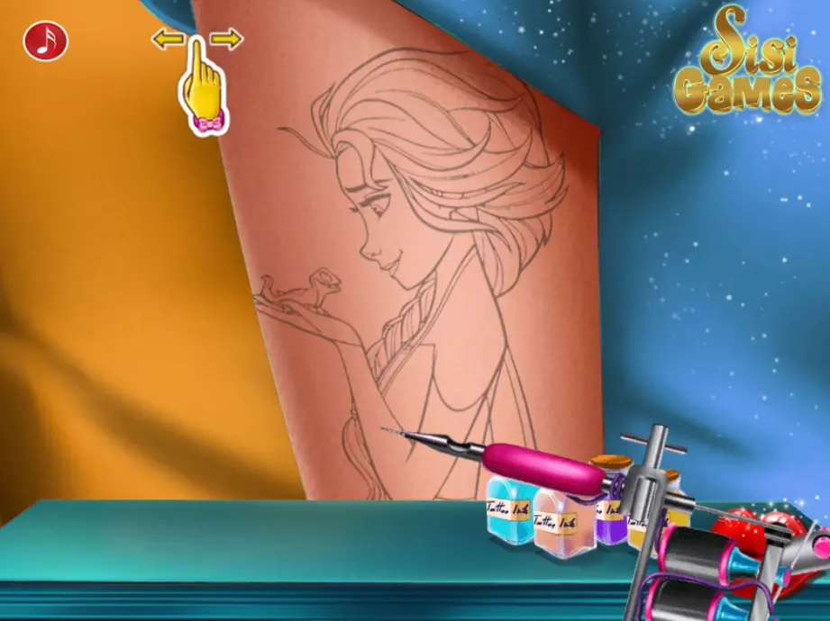 Ice Queen Tattoo Procedure