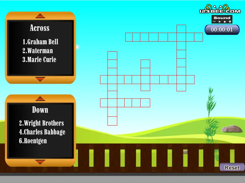 Crossword Game Play - 1