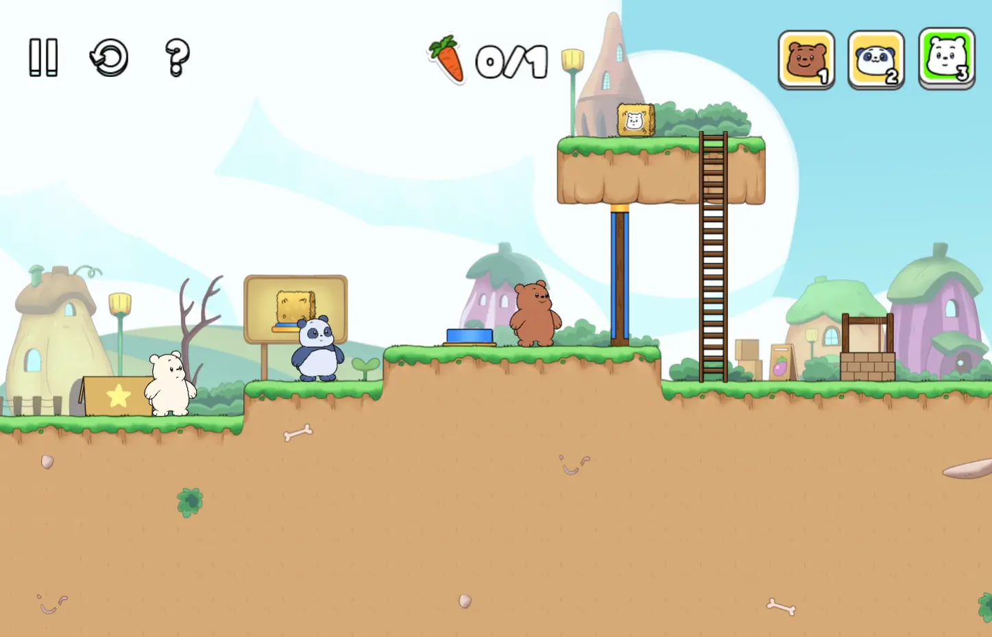 We Baby Bears: Veggie Village Quest