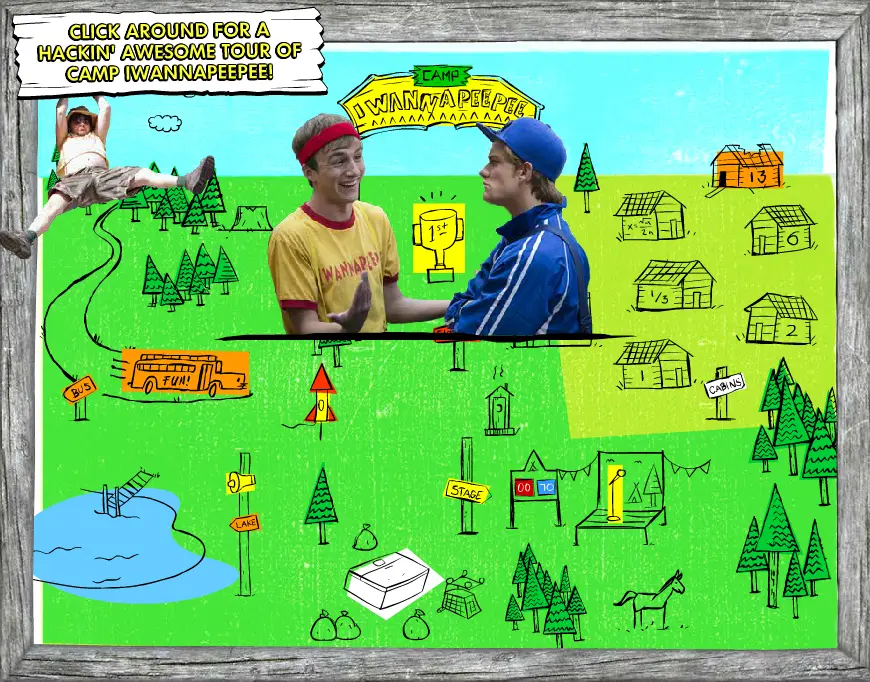 Camp Fred Map