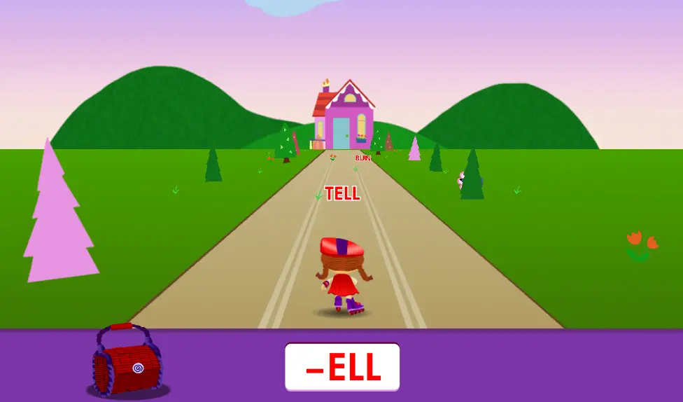 Wonder Red's Rhyme Racer