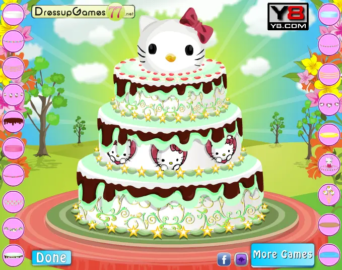 Kitty Cake Decoration