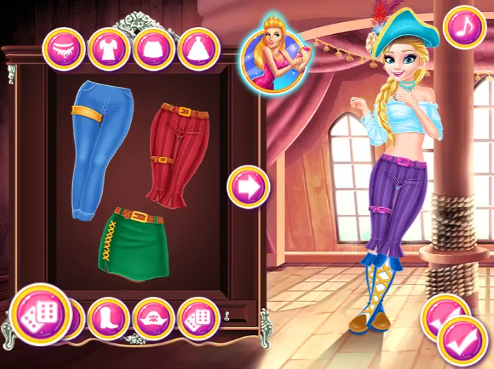 Pirate Girls: Garderobe Treasure