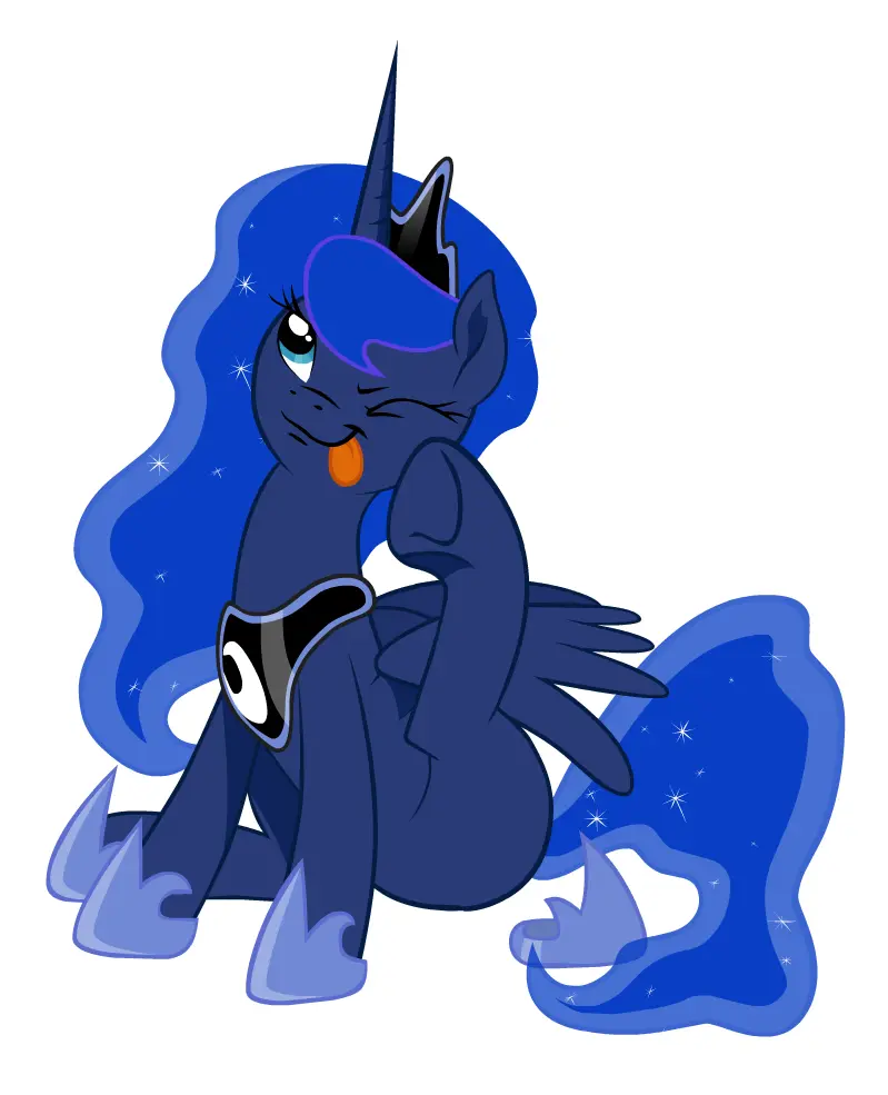 Luna scratch ear