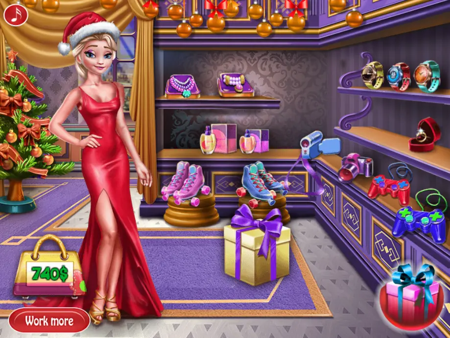 Ice Queen Shopping Xmas Gift