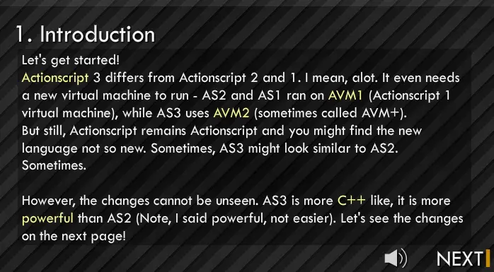 The Incredible AS 3.0 tutorial #1