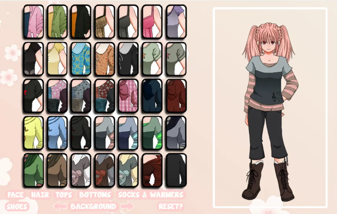 Miho Dress Up Game