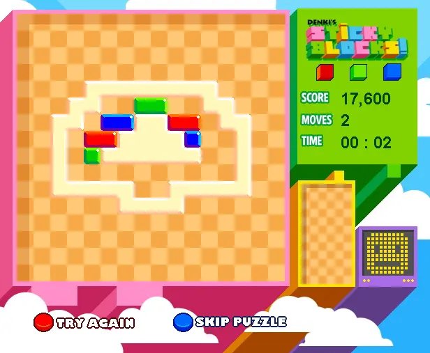 Denki's Sticky Blocks!