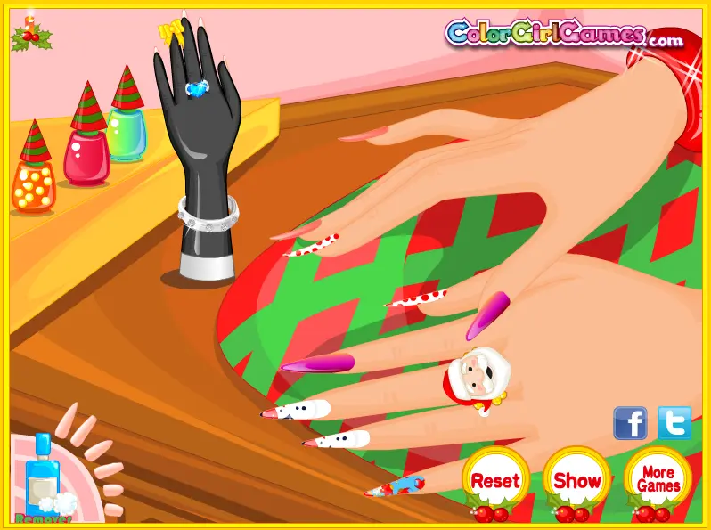 Christmas Fab Nails