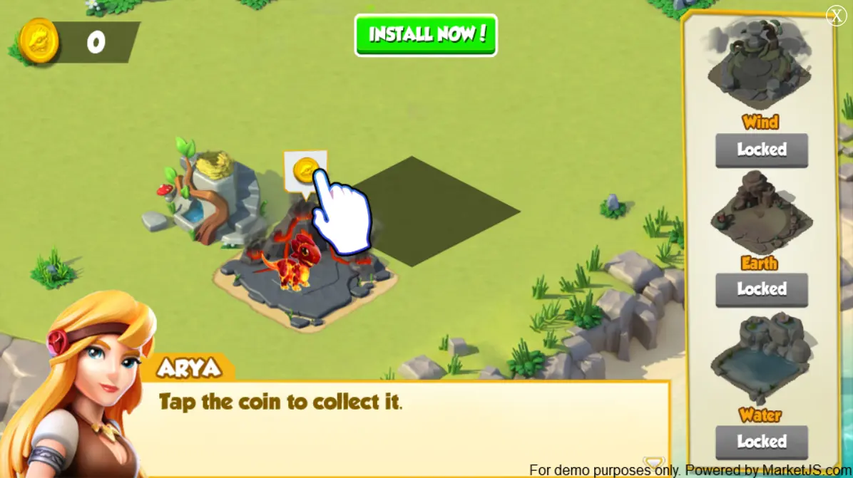 Dragon Mania Legends Playable Ad