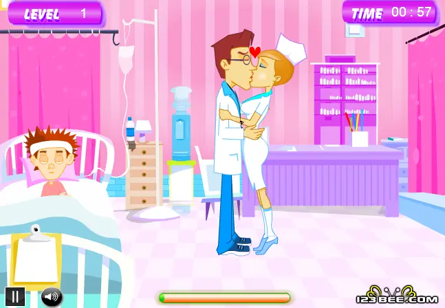 Kiss in Infirmary