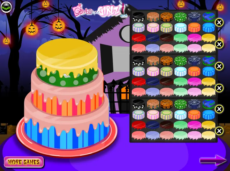 Halloween Cake Decoration