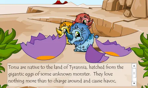 Neopet Preview: Tonu
