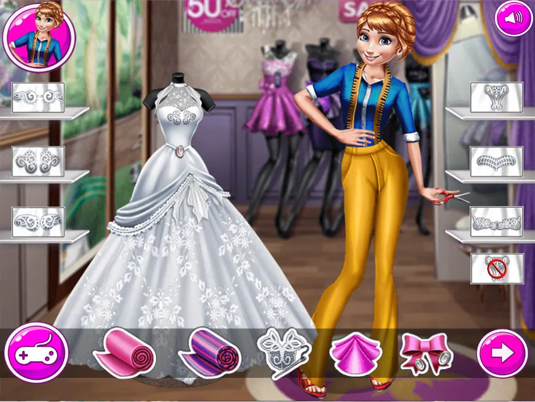 Dress Design for Princess