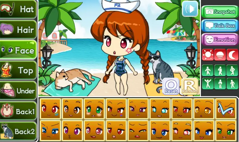 Beach Pretty girl